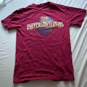 universal maroon shirt